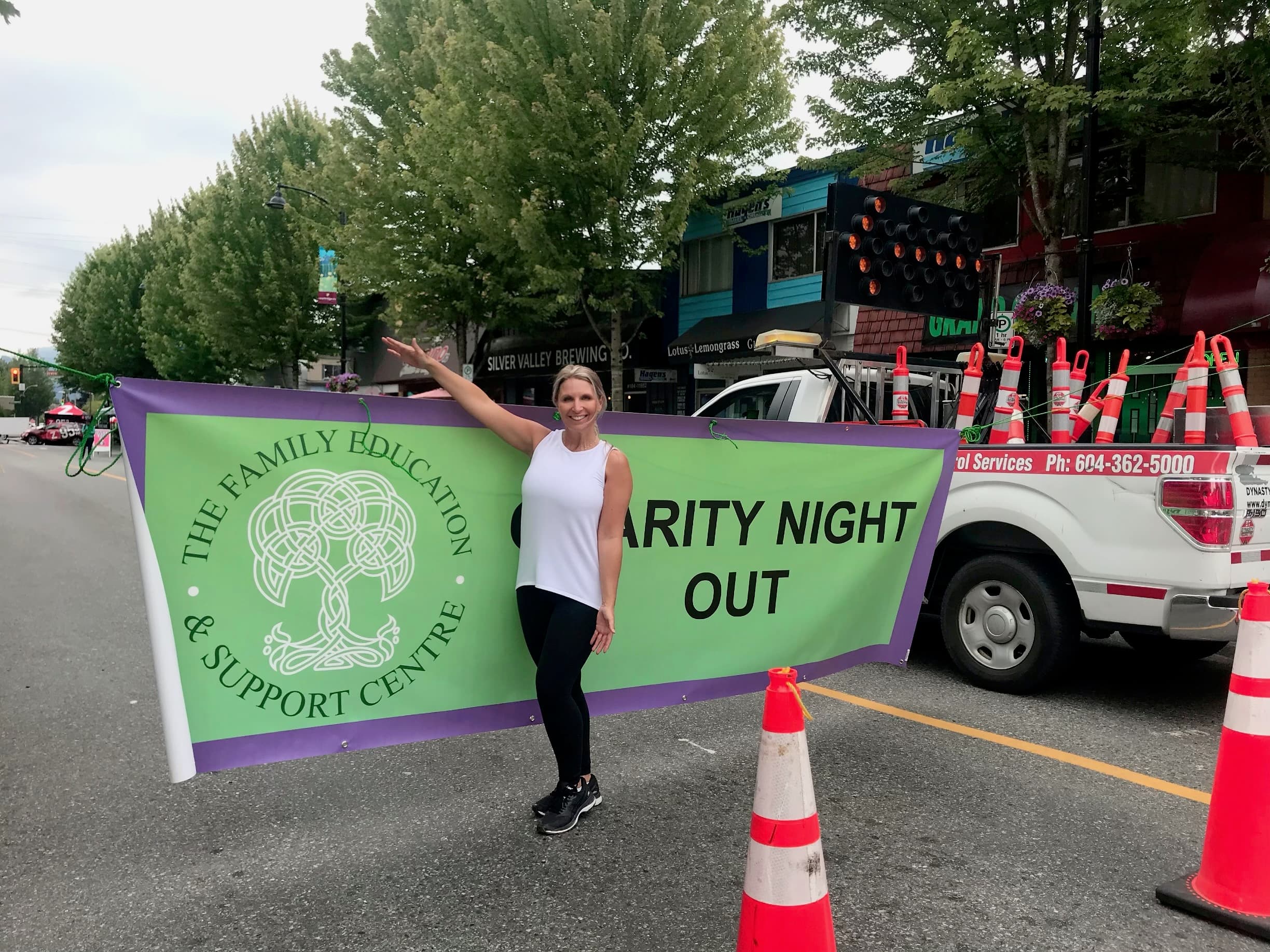 Chelsa Meadus at Charity Night Out